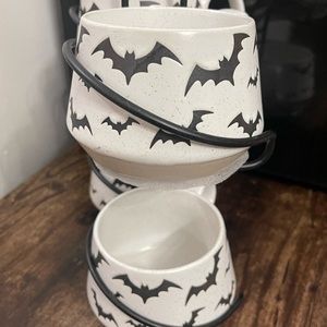 Set of 4 Halloween Bat Mugs